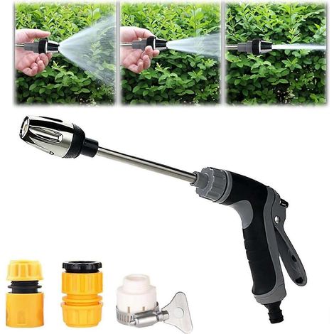 Metal Watering Gun Hose Nozzle Watering Gun Watering Can Sprayer Lance (1/5)
