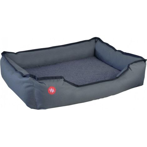 Glovii GPETB Letto Riscaldante Grigio Scuro per Cani e Gatti
