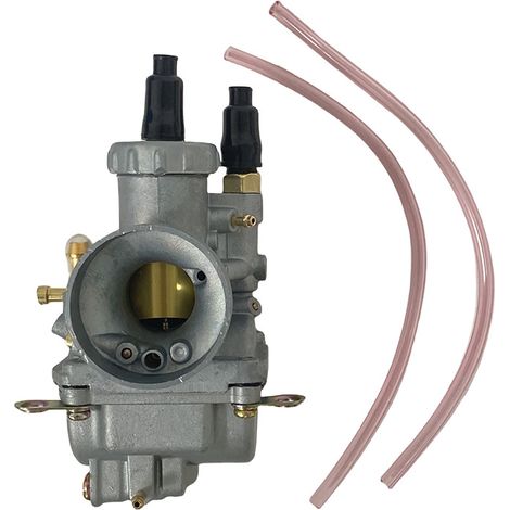 Suzuki AX100 22mm motorcycle carburetor, suitable for 2-stroke engines, including models QJ100-M and KW100-M. (1/3)