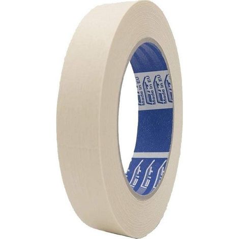 TrAdE Shop Traesio - Set 10pz Nastro Carta Per Mascheratura Imbianchino Carrozziere Pittura 25mmx50mt - (1/5)