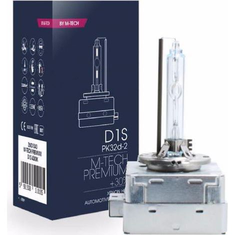 1 Ampoule D1S 4300K 35W +30 CE (1/2)