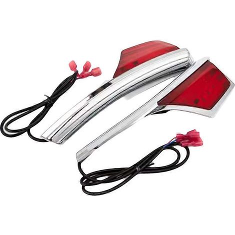 Luz LED de señalización lateral para motocicleta, luz trasera decorativa, luces indicadoras de circulación diurna para Honda Goldwing GL1800 2006-2017（）