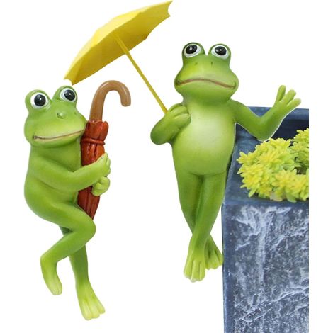 de Grenouille en Plein air Statues de Grenouille pour Jardin (1/5)