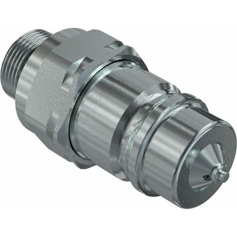 Innesto Rapido Valvola Maschio Passaparete 1/2" DIN2353 M22 (15L) Faster (1/2)