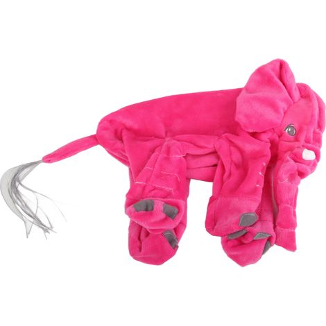 Peluche éléphant sans rembourrage, sans coton PP, douce et moelleuse, pour bébé et enfant. (1/5)