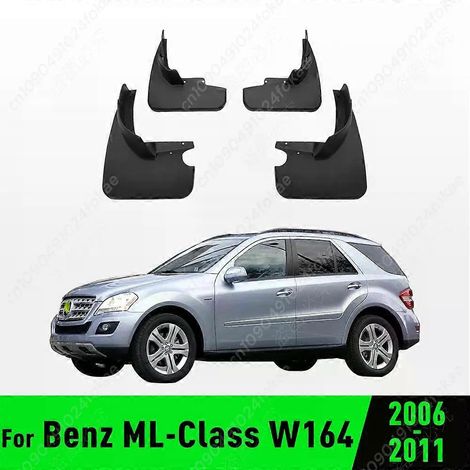 Pour Mercedes-Benz Classe ML W164 2006 2007 2008 2009 2010 2011 - Bavettes de protection d'ailes - Garde-boue (1/5)