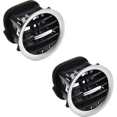 Set di 2 bocchette aria per cruscotto compatibili con Opel Adam Corsa D MK3 Vauxhall 13417363 2201099 (1/5)