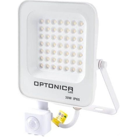 Silamp – Projecteur à détecteur de mouvement 30W – 2400 lumens – Indice de protection IP65 – Portée de détection jusqu'à 10m – Résistant aux intempéries