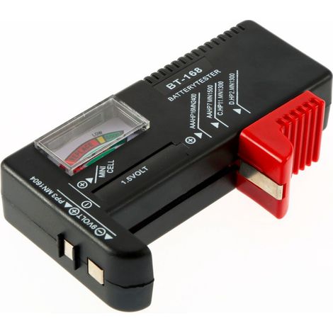 Neuer universeller Spannungsprüfer für AA/AAA/C/D/9V/1,5V-Batterien und Knopfzellenbatterien