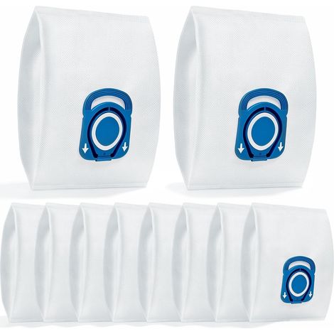 Lot de 10 Sac Aspirateur pour Rowenta Compatible avec Compact Power,X-Trem Power,Power XXL,Série Silence Force ZR200520 ZR200720 ZR200920 (1/5)
