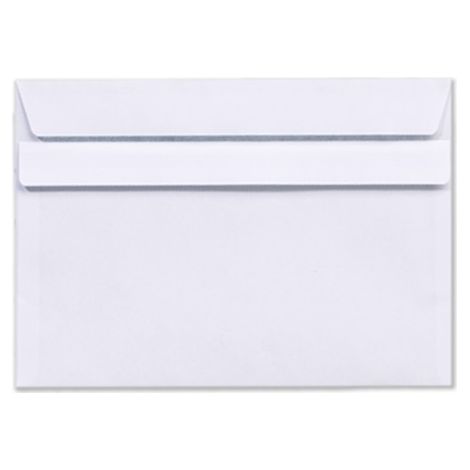 Selbstklebende weiße Büroumschläge C6 a'25 (1/2)