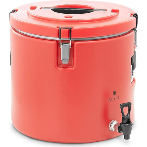 Conteneur isotherme matériel de maintien au chaud conteneur isotherme alimentaire professionnel conteneur isotherme chaud matériel isotherme 30 litres robinet (1/5)