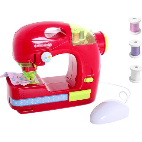Máquina de coser segura para niños + aguja e hilo (1/5)