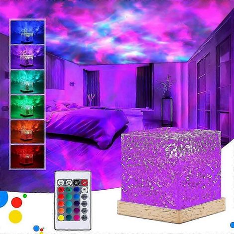 [RM]Lampe projecteur Galaxy pour chambre à coucher - 16 couleurs, pour chambre/fête (1/5)