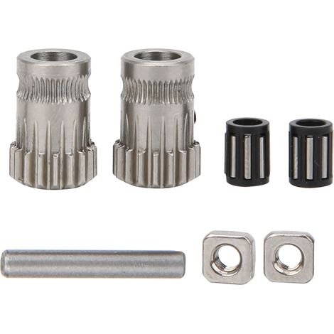 Poulie d'entraînement pour imprimante 3D Btech/Prusa i3 MK2/MK3 - Kit de roulement et accessoires (1/5)