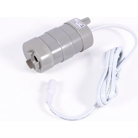 Pump to water miniature vertically submersible 12 V CC, length 5 m, 1000 L/hour, suitable to the aquariums, with connector female 5,5 x 2,1 mm (1/5)