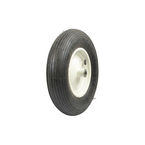 Rueda con rodamiento con neumático 480/400 x 8 - 4 capas para nuestros remolques Xbitc3080pl y Xbipct250 - ø: ext: 400 mm, largo de buje