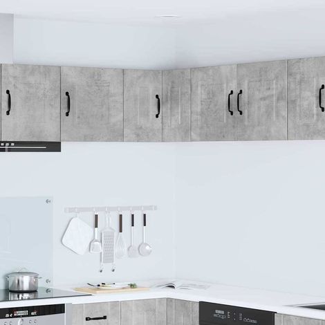 Küchenschrank Kalmar Beton Grau 57 x 57 x 40 cm Holzwerkstoff vidaXL
