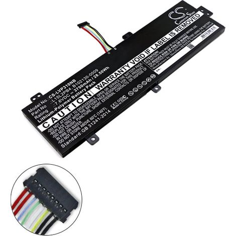 NX - Batterie ordinateur portable compatible Lenovo 7.6V 3750mAh - L15C2PB5L15C (1/4)