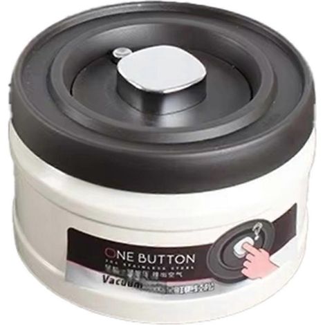 Boîte hermétique de cuisine 750 ml pour grains de café sous vide (1/5)