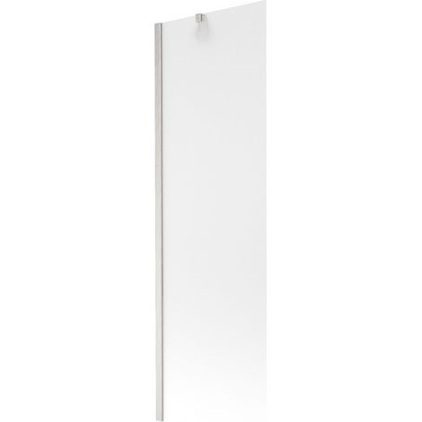 Mexen Next Badewannenfaltwand 1-flügelig 60 x 150 cm, satiniert, gebürsteter Nickel - 895-060-000-00-30-97