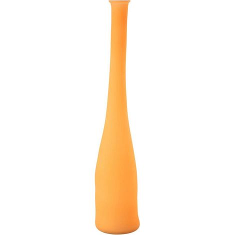 Vase Bouteille en Verre "Neon" 100cm Orange