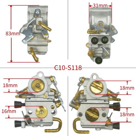Kompatibel mit Stihl TS410 TS420 ZAMA C1Q-S118 Kettensägenvergaser. (1/4)