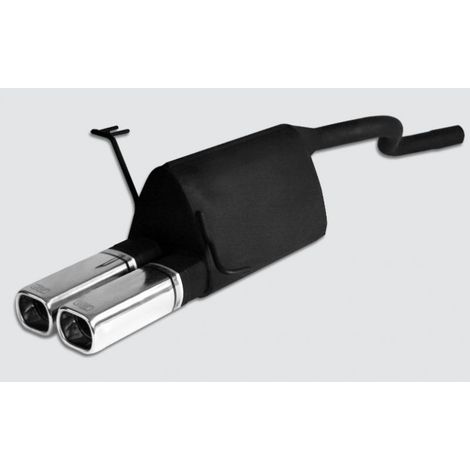 Silencieux Echappement Fiat Punto 1.9jtd/1.2i/1.2i 16v/1.8hgt 99-05 - 2x80x65mm-35377138