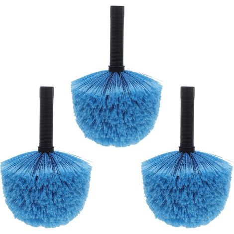 Lot De 3 Plumeaux De Nettoyage pour Toiles D'Araignées Balais Dépoussiéreurs Brosses pour Toiles D'Araignées Têtes De (1/5)