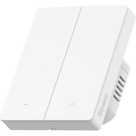 SONOFF Zigbee Smart Light Switch, Requiert SONOFF Zigbee Hub, Smart Switch, Sans Neutre ou avec Neutre, APP Remote Control, Zigbee Switch ZBM5 80-Type, 3 Bouton,ZBM5-2C-80W (1/4)