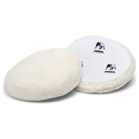 MIRKA TAMPONE IN LANA D'AGNELLO BIANCO GRIP 150 MM PEZZI 1