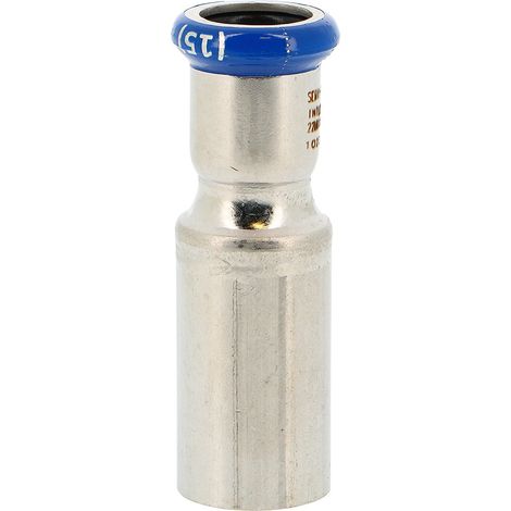 Réduction mâle-femelle à sertir SERTIsteel Inox - Empreinte M M18 - F15 mm
