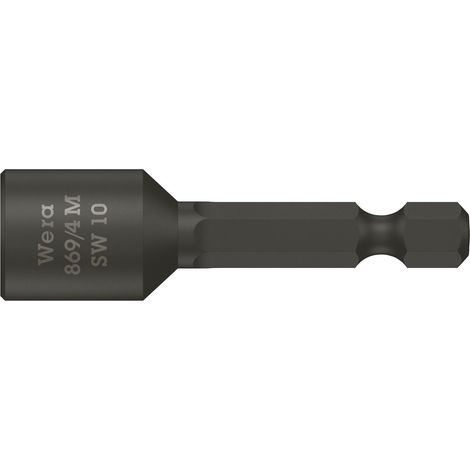 Wera 869/4 M SB Steckschlüsseleinsätze magnetisch 3/8" x 50 mm 05073510001 (1/4)