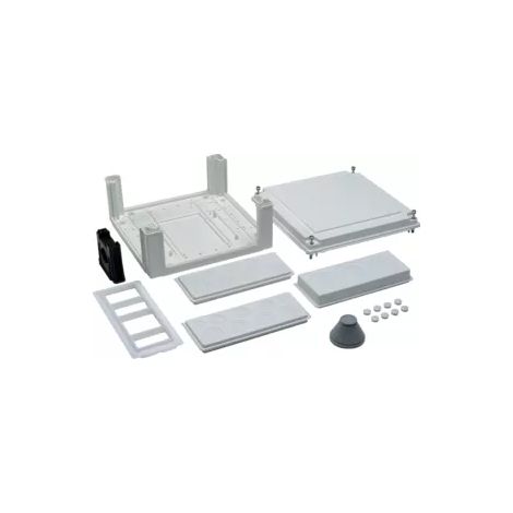 Hager Kabelanschl.k.,univers,324x307x149mm U84LS (1/2)