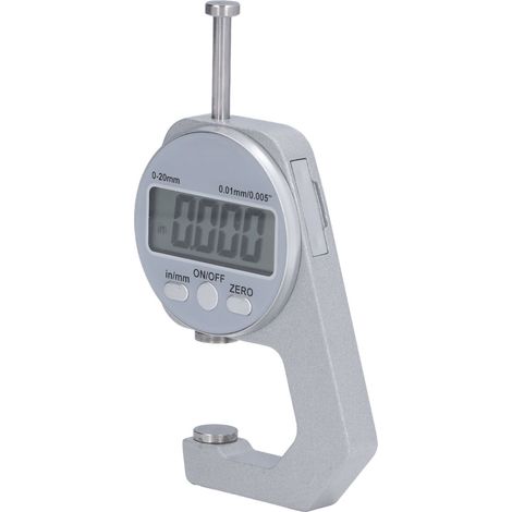 Digitales Dickenmessgerät 0-20 mm, elektronischer Präzisionsmessschieber mit LCD-Bildschirm, tragbarer Messschieber für präzise Messungen. (1/5)