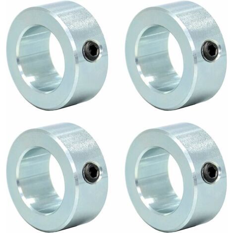 Lot de 4 bagues de réglage 20 mm - Pour diable, roue de diable (1/5)