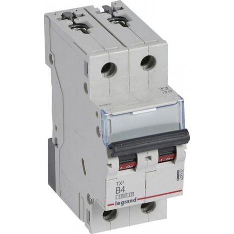 Interruptor automático 2P B 4A 6kA CA S302 TX3 403382