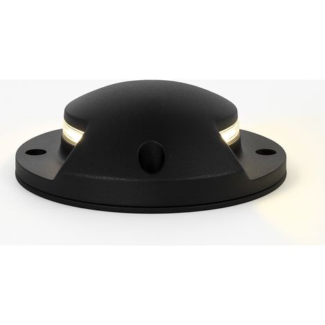 Faretto a led da esterno IP65 calpestabile carrabile 6W luce naturale 4000K 12V doppia emissione di luce (1/4)