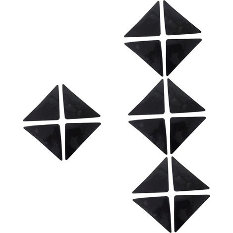 Set mit 4 selbstklebenden Teppichstreifen, Antihaft-Pads für Hartholzböden – 4 Stück x 4
