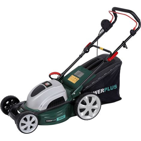 Powerplus Tondeuse Gazon Électrique POWPG10240 - Tondeuse à Gazon de 1800 W et 460 mm Ø, Outil de Jardin (1/5)