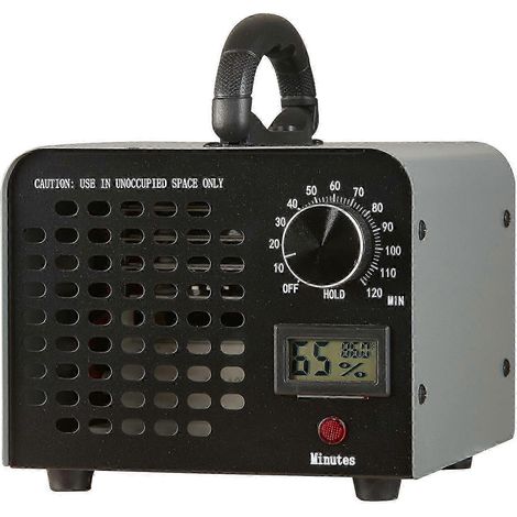 Générateur d'ozone 36 000 mg/h, appareil à ozone pour éliminer les odeurs, avec minuterie de 0 à 120 min (1/5)