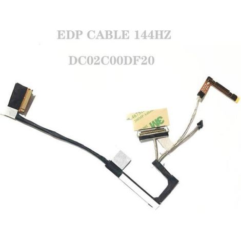 Câble d'écran, Câble d'écran d'ordinateur portable, Câble d'affichage pièce de rechange pour Lenovo Y7000P 2018 2019 Y540 (1/3)