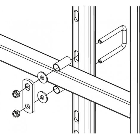 Hailo H-50 Halterung Edelstahl