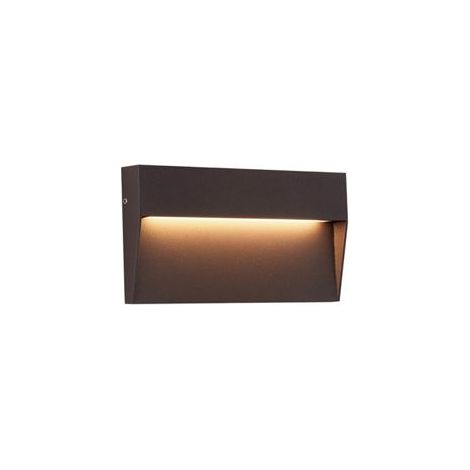Runde Aluminiumguss Wandleuchte 6W 777 Lumen 4000°K IP65 Kaffee (1/3)