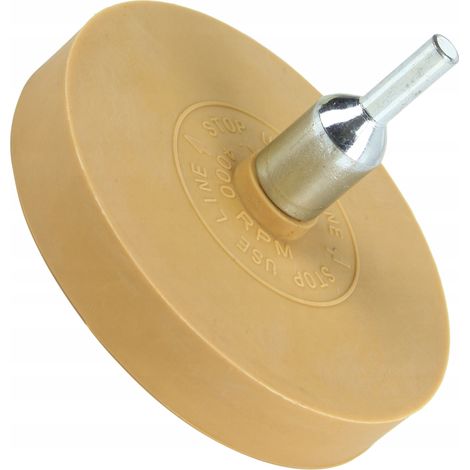Disque pour retirer les autocollants et la colle / lisse (1/5)