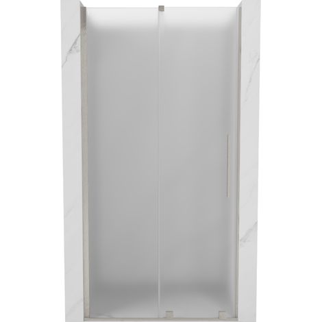 Mexen Velar porte de douche coulissante 110 cm, givre, nickel brossé - 871-110-000-31-97 (1/5)