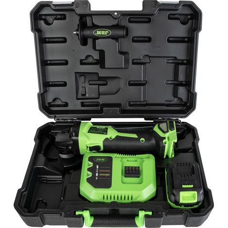 JBM60054C Meuleuse d’angle sans fil 115 mm avec valise
