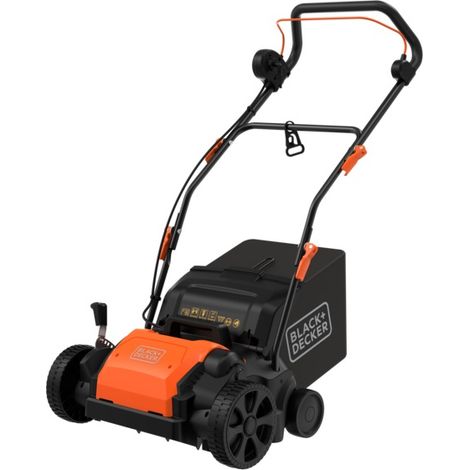 BLACK+DECKER - Escarificador y aireador eléctrico 30 cm 1200 W, BEOEP320-QS