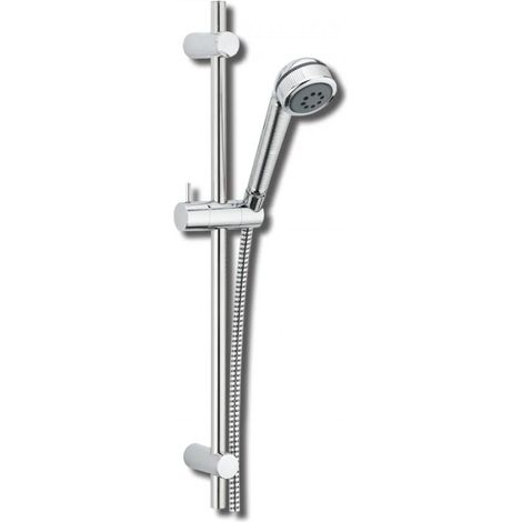 Brausestangenset Cobra 2, mit 2-strahliger Handbrause, Stange und Schlauch, verchromt