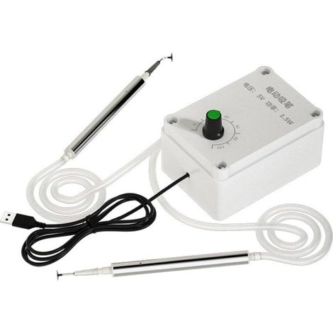 Stylo à ventouse électrique USB pour puces IC avec puissance réglable, double ports et embouts en silicone pour réparation électronique